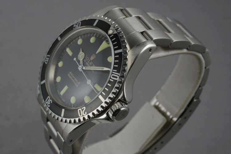 1966 Rolex Submariner 5513 with Glossy Gilt Dial