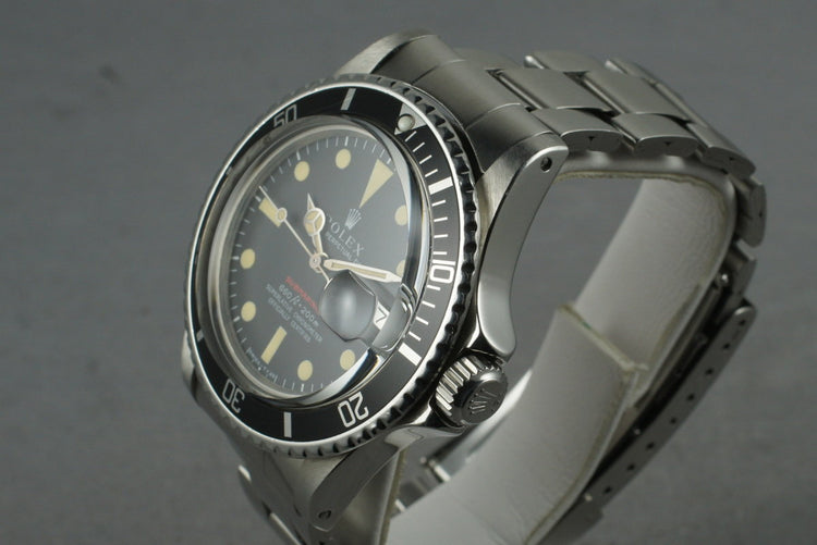 1972 Rolex Red Submariner 1680 Mark 4