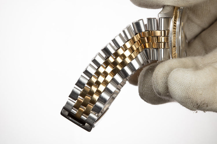 1971 Rolex Two-Tone DateJust 1601 with White Service Dial