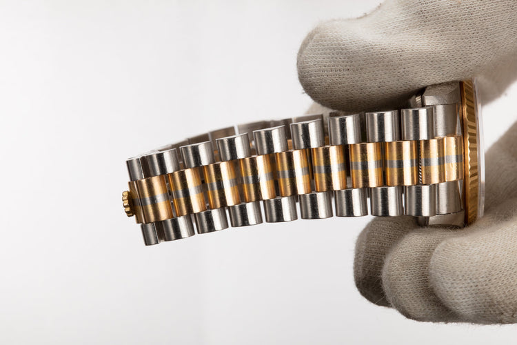 1987 Rolex Tridor Day-Date 18039B with Champagne Diamond Dial