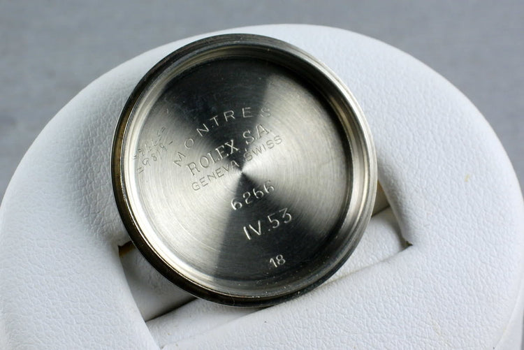 Rolex Oysterdate precision 6266 White Waffle Dial