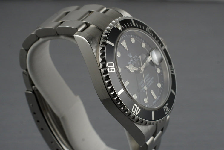 2006 Rolex Submariner 16610