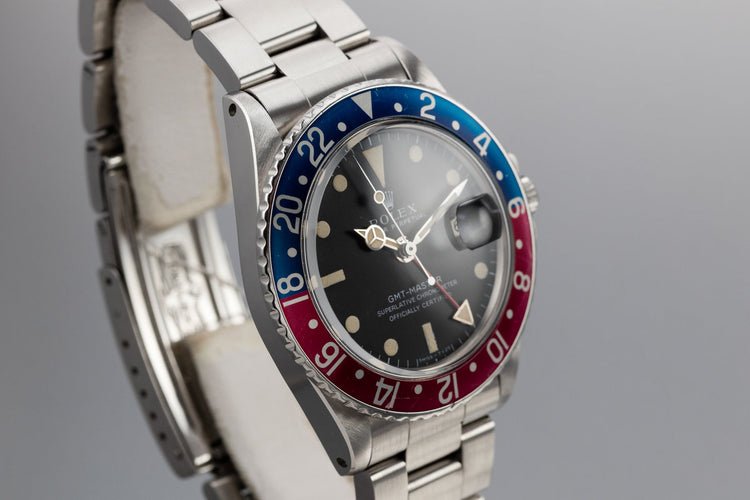 1968 Rolex GMT-Master 1675 with Mark 1 Dial