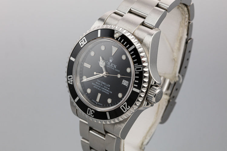 2006 Rolex Sea-Dweller 16600