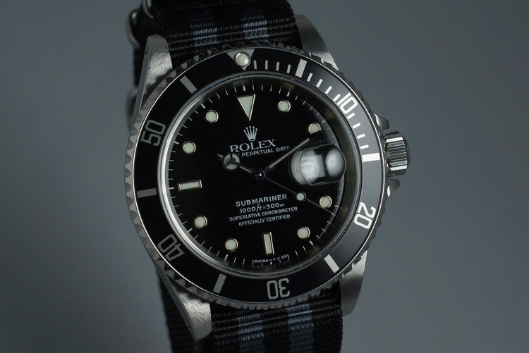 1997 Rolex Submariner 16610