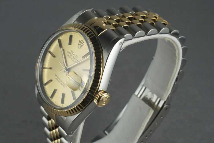 1986 Rolex 18K/SS DateJust 16013