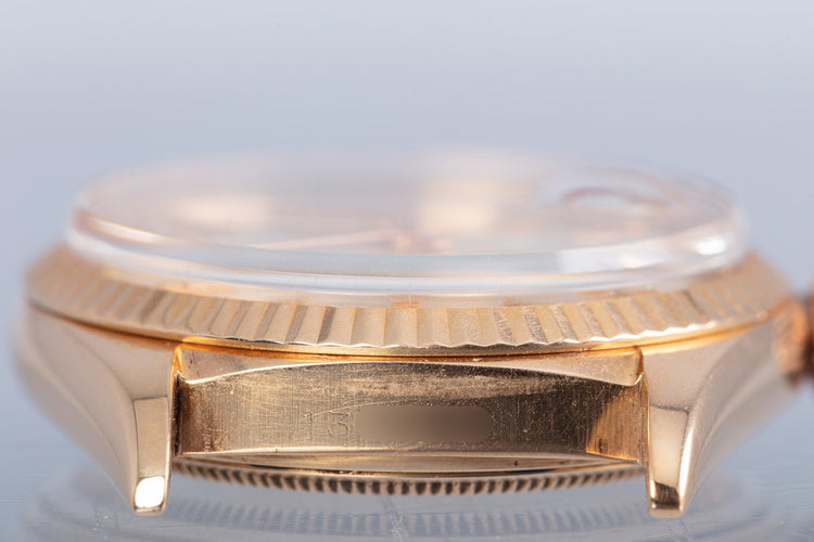 1966 Vintage Rolex 18K Rose Gold DateJust 1601