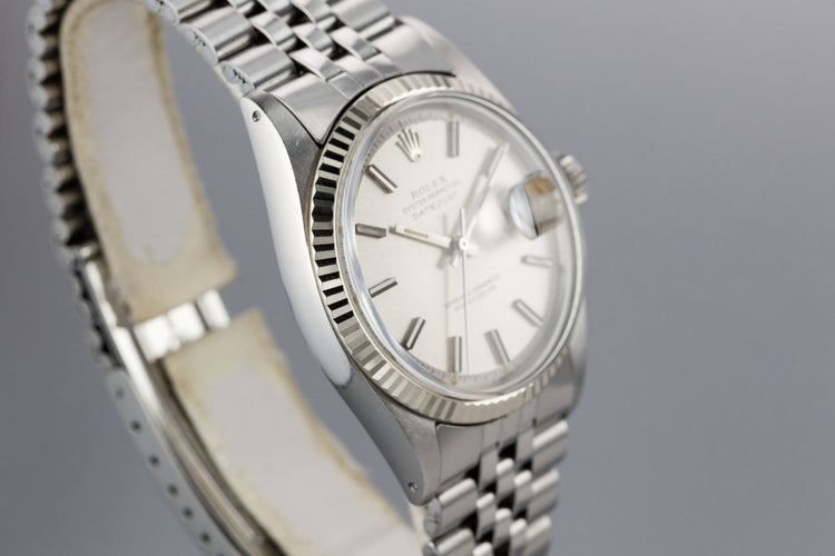 1972 Rolex DateJust 1601 Silver Dial