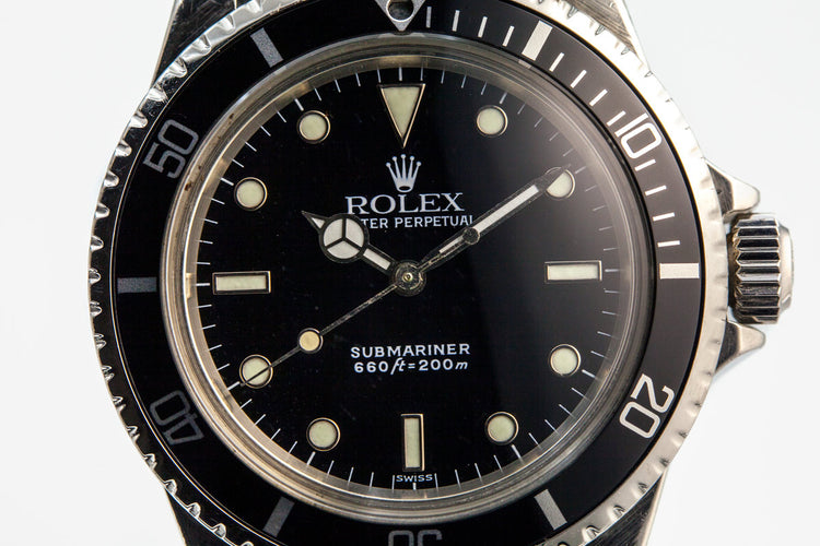 1984 Rolex Submariner 5513