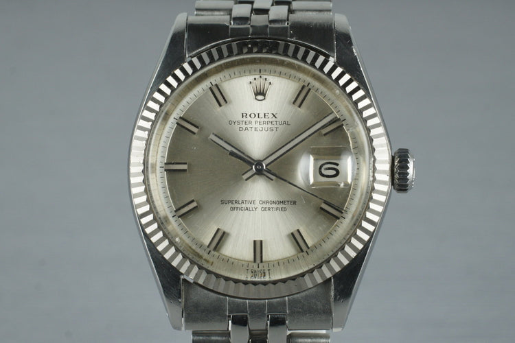 1971 Rolex DateJust 1601 with Non-Luminous ‘Wide Boy’ Dial