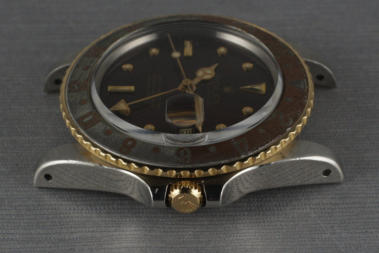 1981 Rolex Two Tone GMT 16753 Root Beer Dial