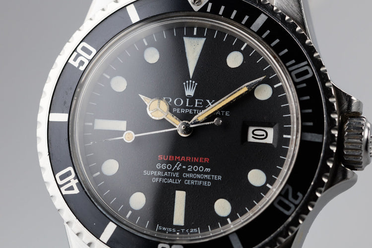 1972 Rolex Red Submariner 1680 with MK IV Dial