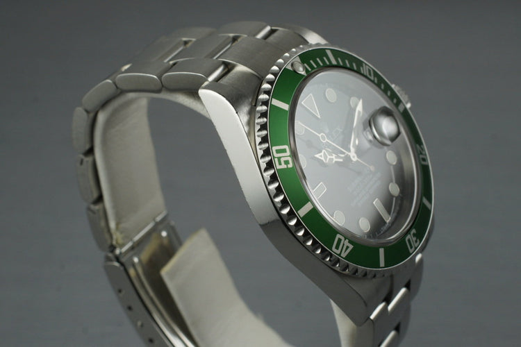 2005 Rolex Submariner 16610V with Box and Papers