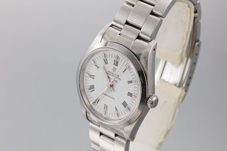 1991 Rolex Air-King 14000 White Dial