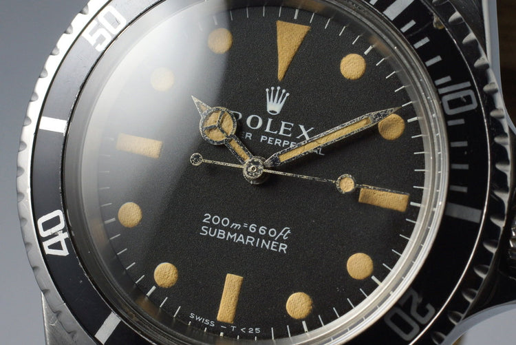 1967 Rolex Submariner 5513 Meters First