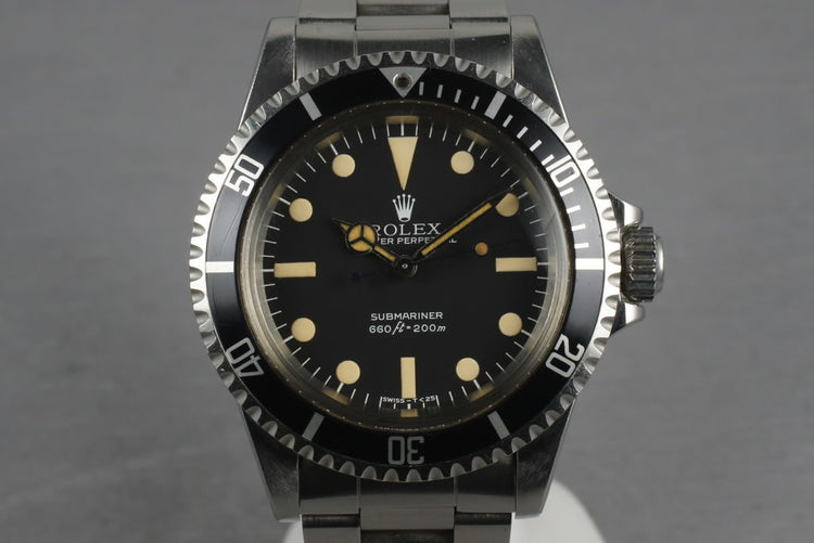 1979 Rolex Submariner 5513 with Creamy Maxi Mark 3 dial