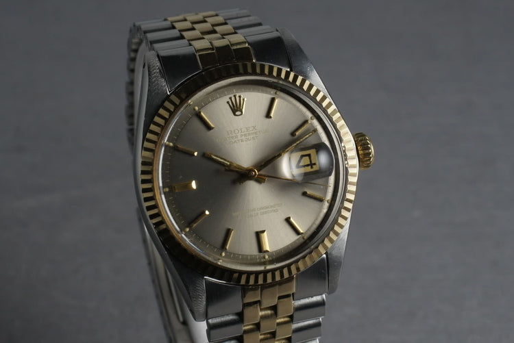 1970 Rolex Datejust 16012 tone with gray dial