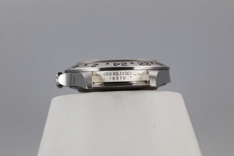 2005 Rolex Explorer II 16570 White Dial with Box and Papers