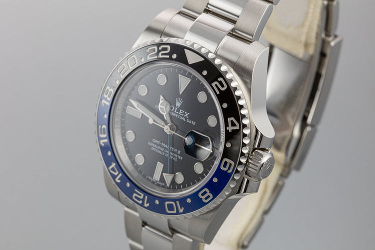 2018 Rolex GMT-Master II 116710BLNR "Batman" with Box and Papers