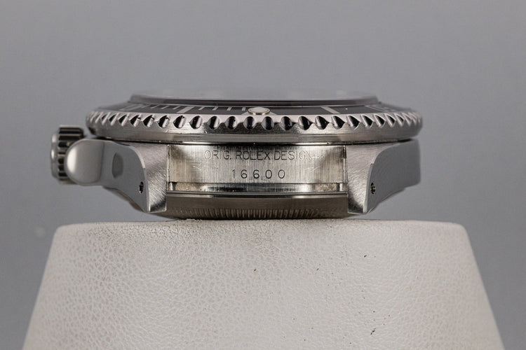 1997 Rolex Sea-Dweller 16600 with Box, Papers, Service Papers, and Dive Kit