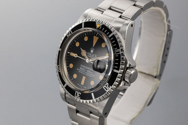 1978 Rolex Submariner 1680 Pumpkin Dial