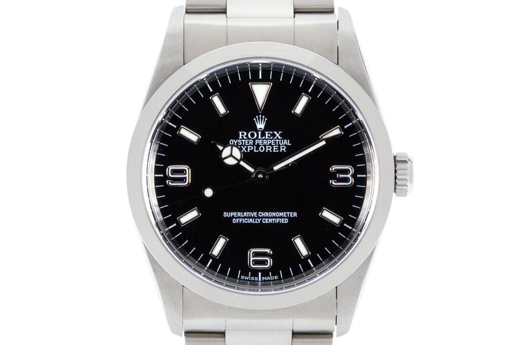 2000 Rolex Explorer 14270 with Box and Papers