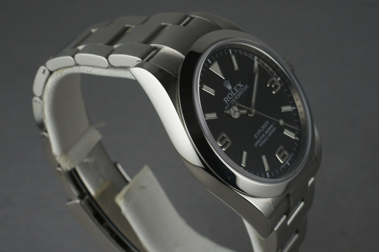 2010 Rolex Explorer 214270 with Box and Papers