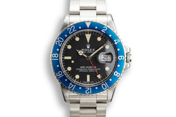 1972 Rolex GMT-Master 1675 "Blueberry"