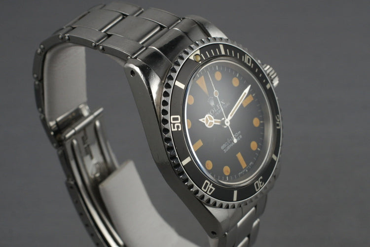 1967 Rolex Submariner 5512 Box and Papers with 5513 Dial