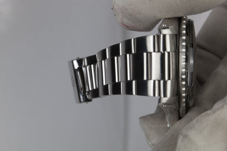 1971 Rolex GMT-Master 1675 with Black Bezel Insert and Box and Papers F-105 Fighter-Bomber Watch