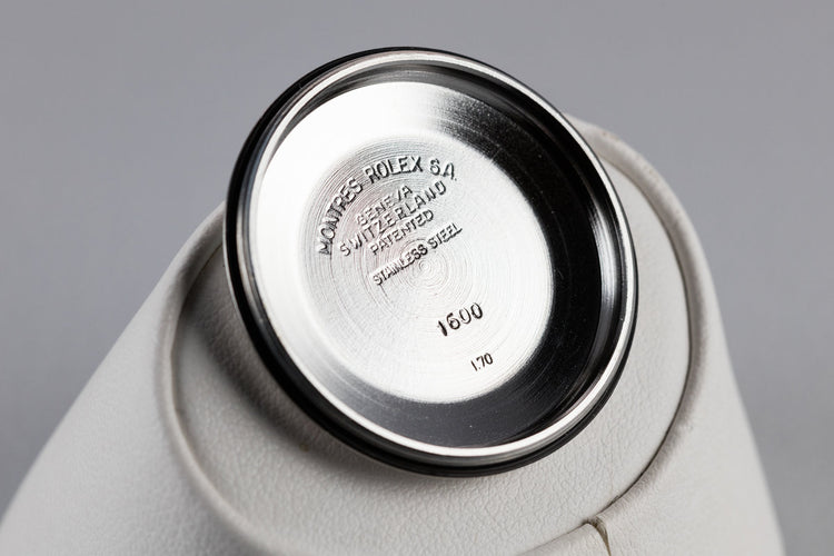 1969 Rolex DateJust 1600 Silver Dial