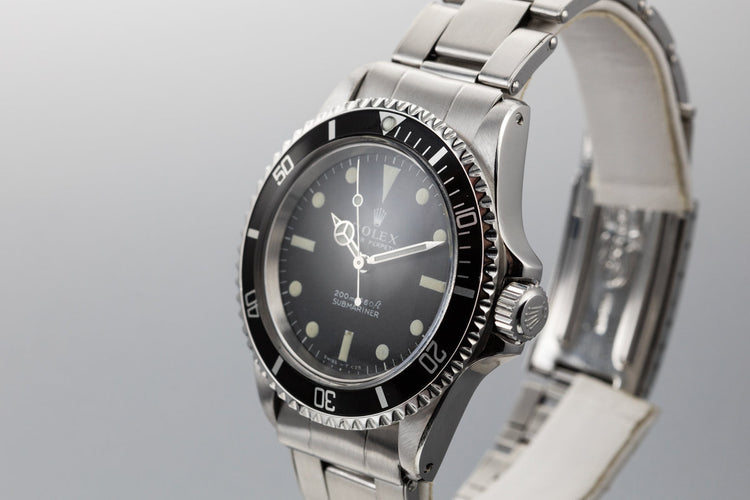 1967 Rolex Submariner 5513 with Service Papers