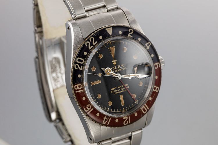 1958 Rolex GMT-Master 6542 Gilt Dial