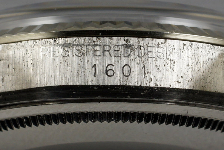 1972 Rolex DateJust 1601 Blue Sigma Dial