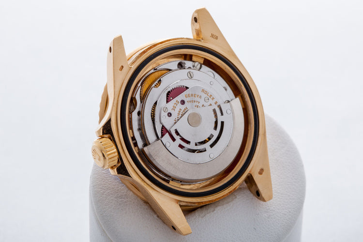 1982 Rolex YG Submariner 16808 with Purple Dial