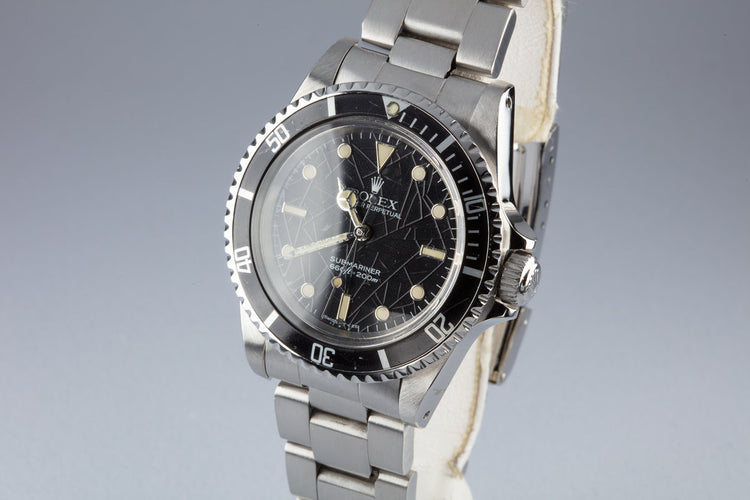 1985 Vintage Rolex Submariner 5513 "Spider" Dial