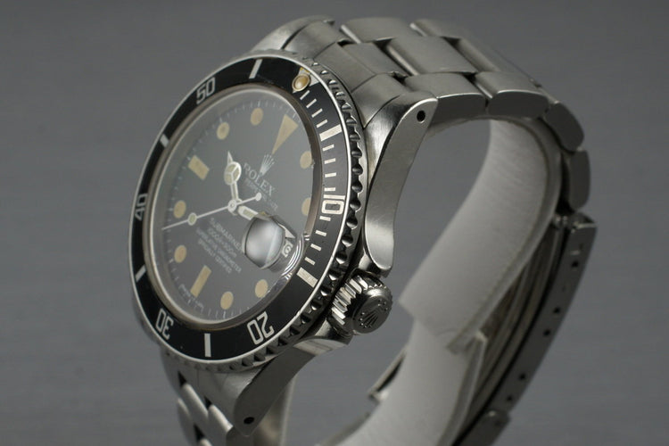 1981 Rolex Submariner 16800