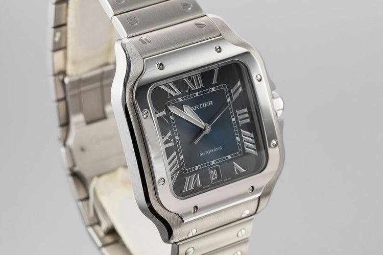 2019 Cartier Santos De Cartier WSSA0013 with Box and Papers