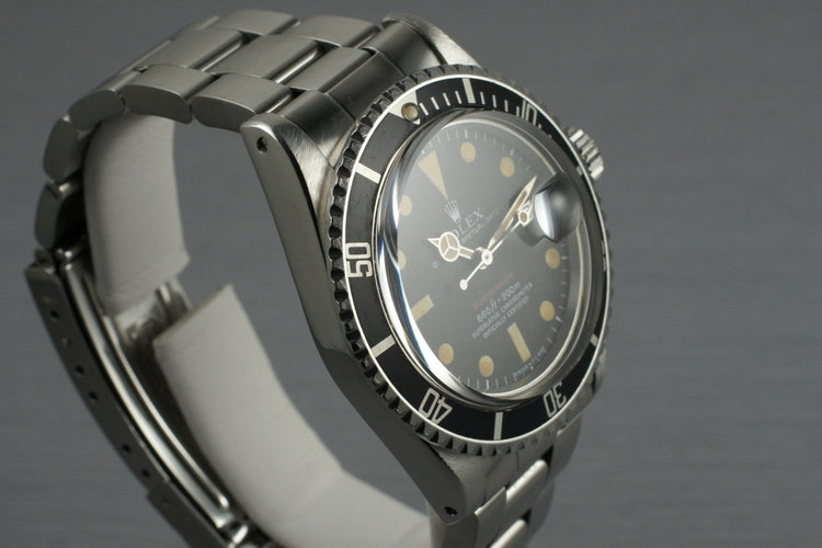 1970 Rolex Red Submariner 1680 Mark V