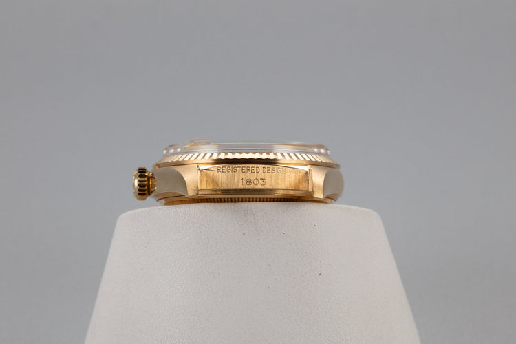 1967 Rolex 18K Gold Day-Date 1803 Gold No Lume Dial with Box and Double Punched Papers