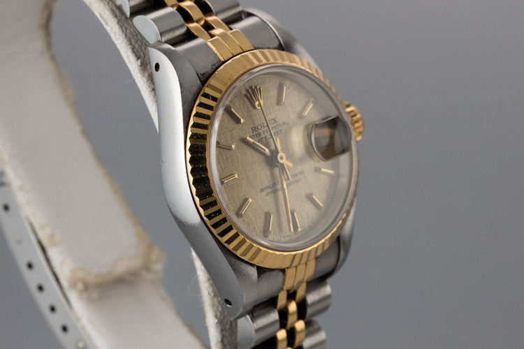 1986 Ladies Rolex Two-Tone DateJust 69173 with Box and papers
