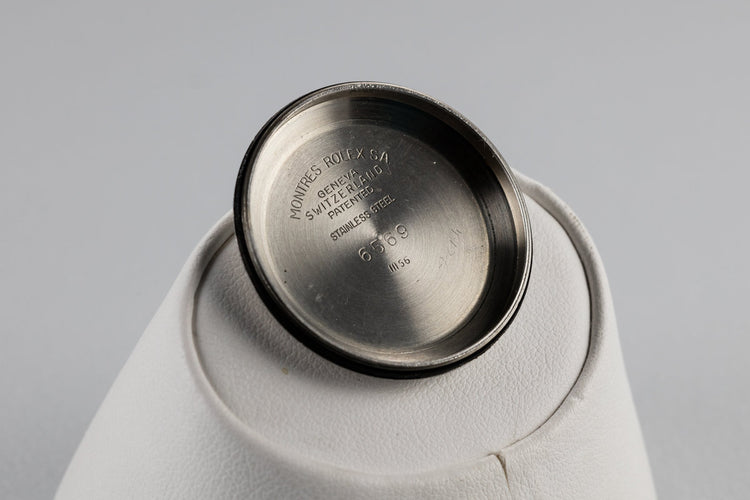 1956 Rolex Oyster Perpetual 6569 Swiss Only Silver Dial