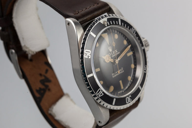1965 Rolex Submariner 5513 Glossy Gilt Dial