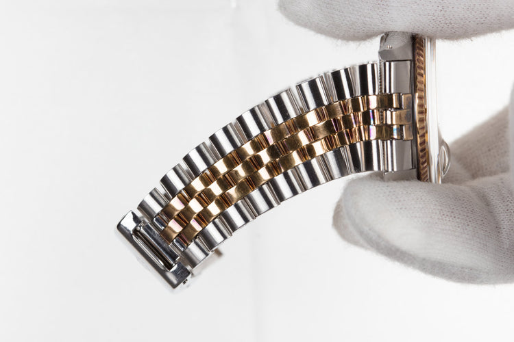 1972 Rolex Two-Tone DateJust 1601 with Matte Champagne Dial