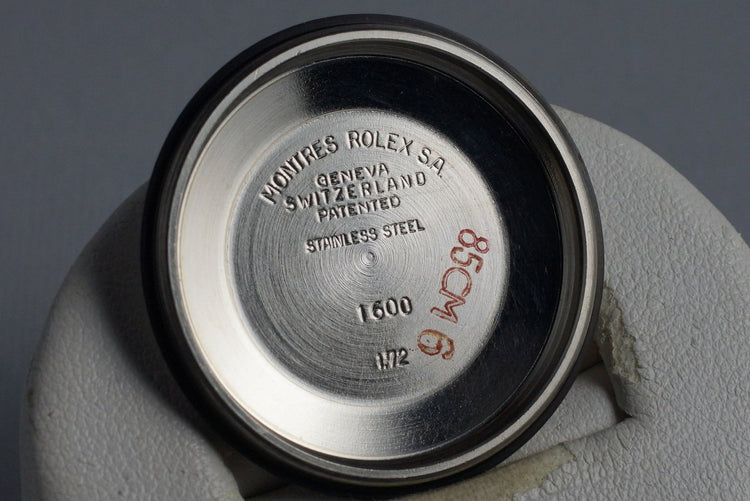 1972 Rolex DateJust 1601 with Matte Gray Dial