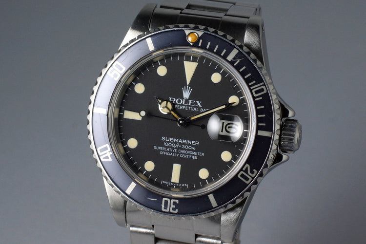 1981 Rolex Submariner 16800