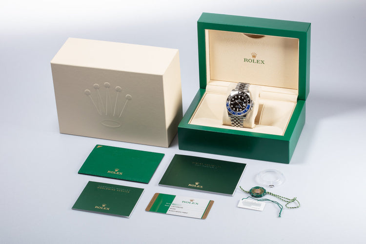 2020 Rolex GMT-Master II 126710BLNR "Batman" with Box and Card
