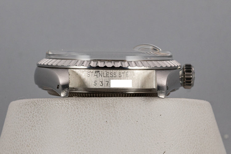 1978 Rolex DateJust 1603 Silver Dial with Service Papers