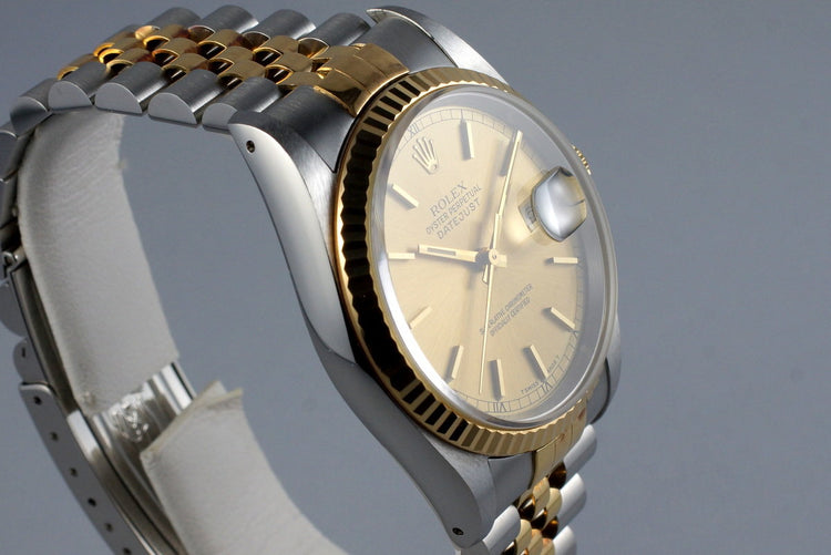 1991 Rolex Two Tone DateJust 16233