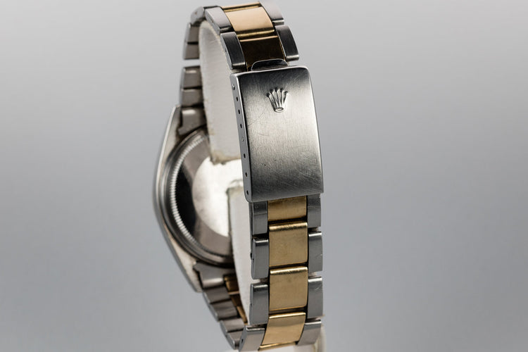 1972 Rolex Two-Tone DateJust 1601 Gold Sigma Dial on Two-Tone Oyster Bracelet